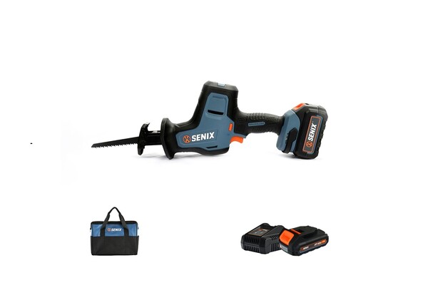 SENIX X2 18V Brushless 22mm Compact Reciprocating Saw Kit