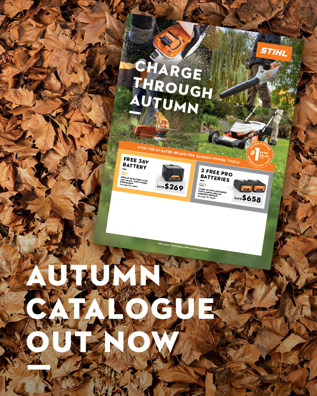 All About Mowers + Chainsaws - Stihl AUTUMN Catalogue