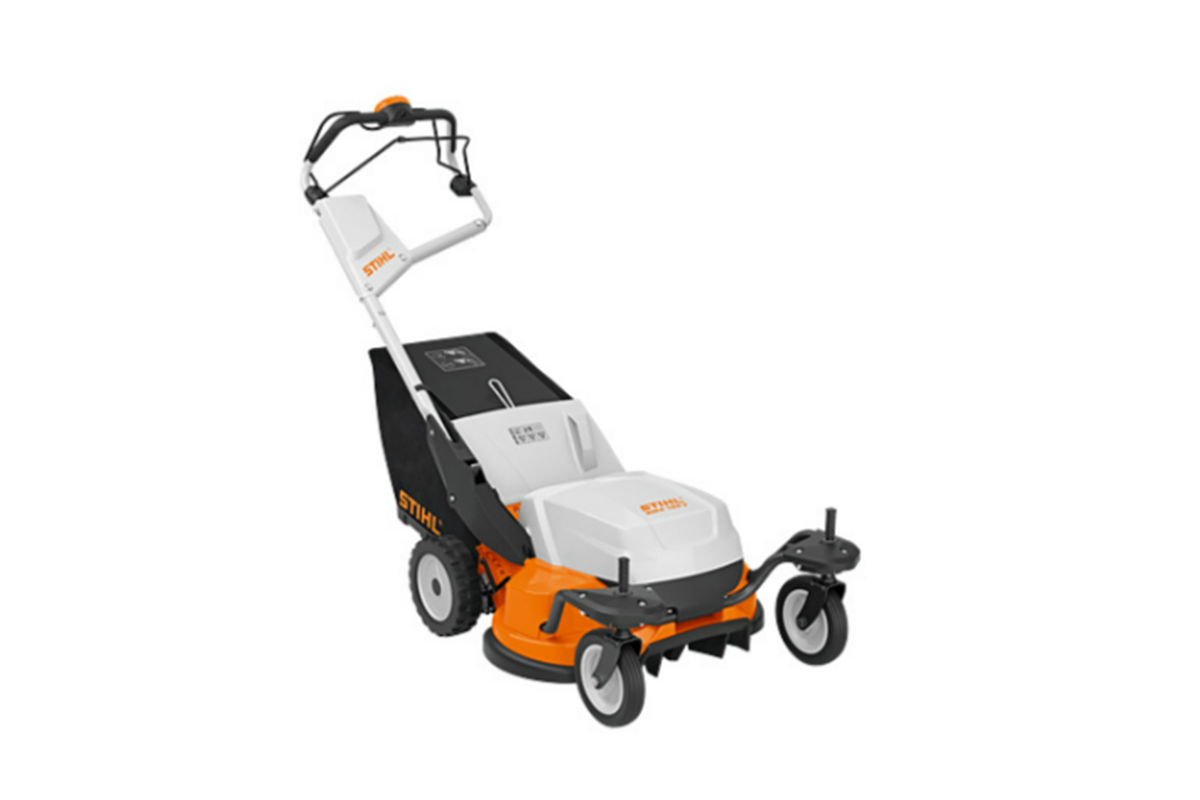 Stihl battery lawn mower self propelled deals